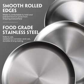 Thenshop pizza pan with even heat distribution for consistent baking