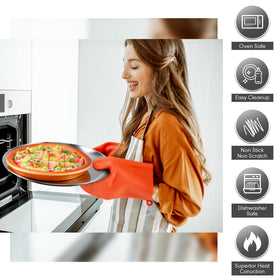 Thenshop mirror finish enables easy food release and cleanup