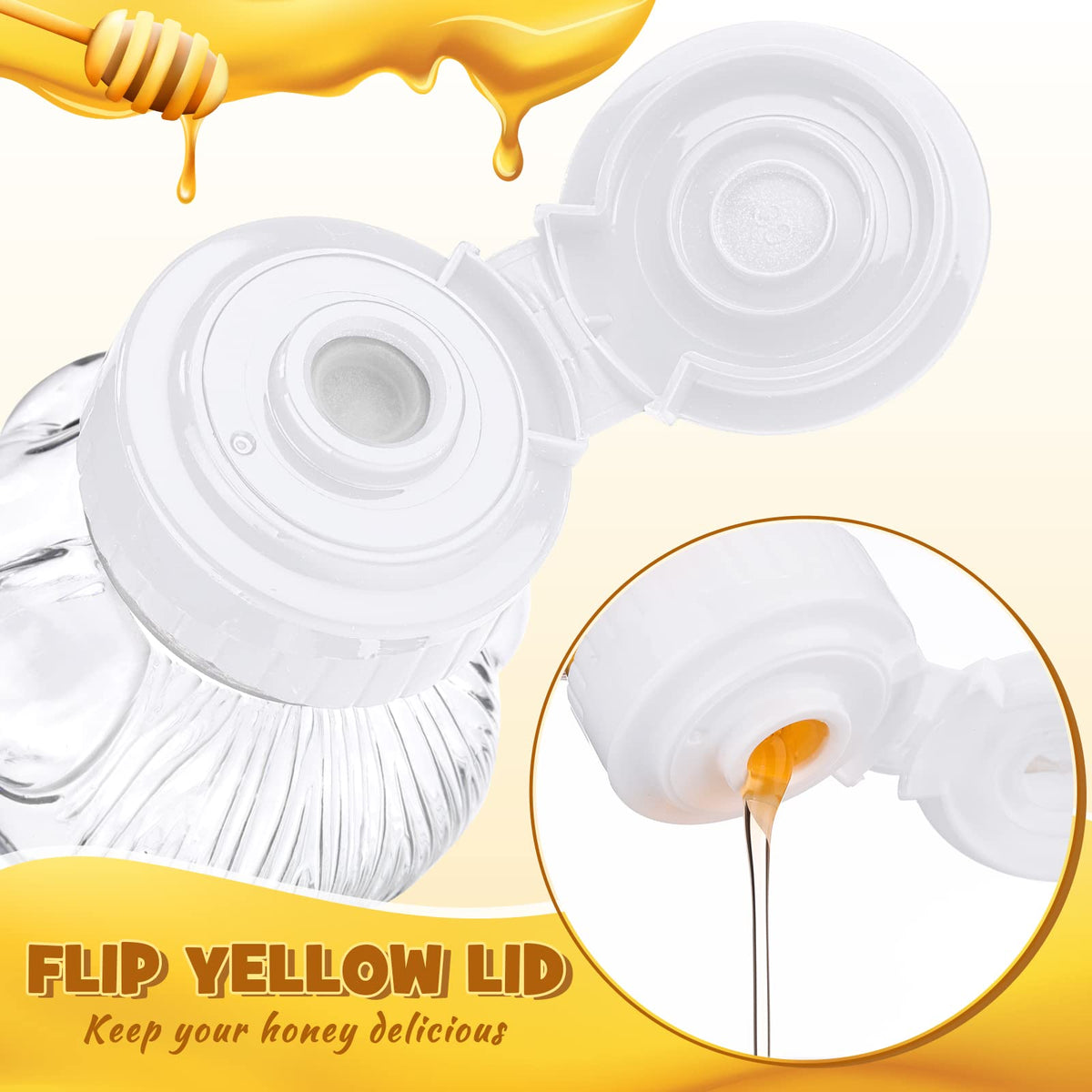Thenshop pack of 36 honey jars for families and gatherings.