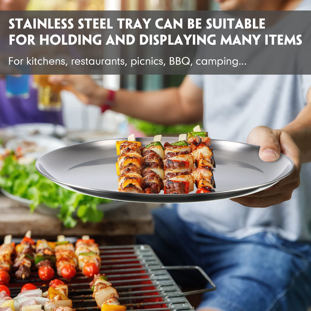 Thenshop versatile bakeware ideal for pizza, cookies, and pies