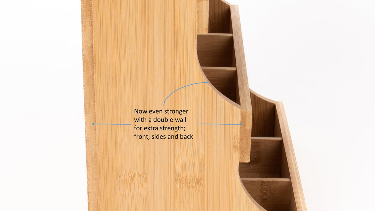 The Theodore coffee pod and sugar creamer storage complements tea corners