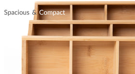 The Theodore tea box features a contemporary design that fits any kitchen or office