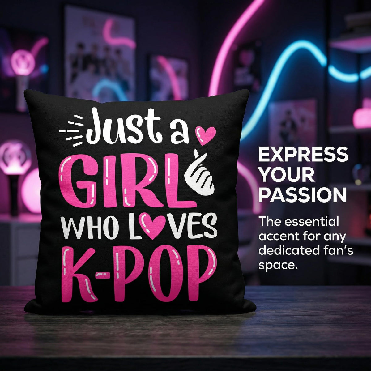 Theook socks with K-pop motifs for comfy daily wear.