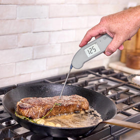Thermapen ONE with NIST-traceable calibration certificate for precision.