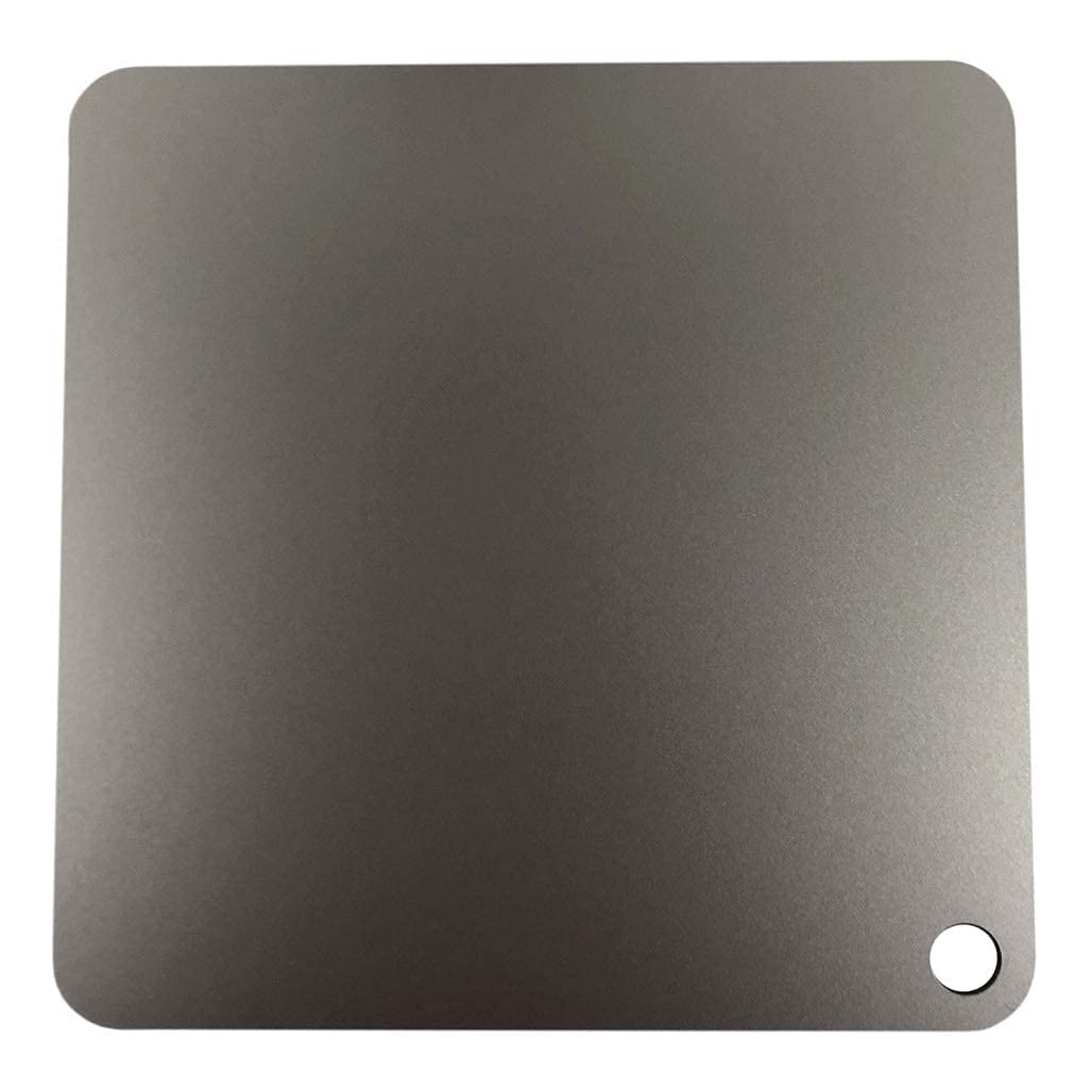 No coatings on ThermiChef steel showing natural material