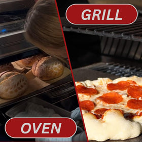 ThermiChef steel retains heat for back-to-back pizzas