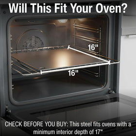 ThermiChef pizza steel on grill delivering restaurant-style crust outdoors