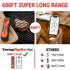 ThermoPro wireless meat thermometer in use across cooking setups