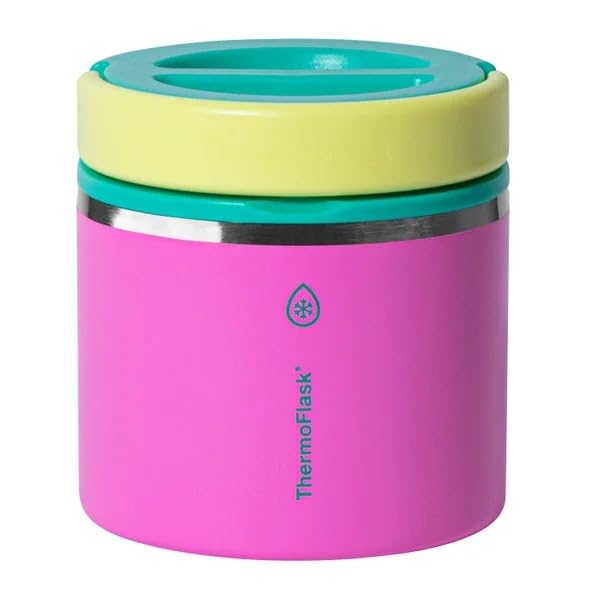ThermoFlask 20 oz leak-proof lid secures your meals on the move.