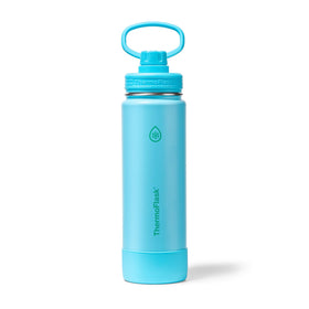 ThermoFlask 24oz bottle with spout lid in vivid blue for on-the-go hydration