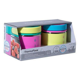 ThermoFlask two-pack helps families stay organized with meals.