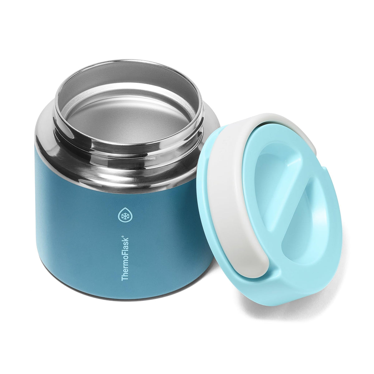 ThermoFlask stainless steel design preserves flavor without transfer.