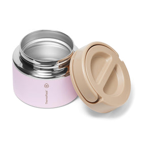 ThermoFlask Temp-Lock insulation preserves temperature for hours.