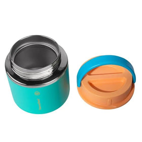 ThermoFlask leak-proof screw-on lid prevents spills