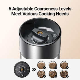 ThermoMaven LED-assisted grinding for precise seasoning in any light