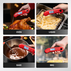 ThermoMaven NIST-certified accuracy for reliable temperature measurements in cooking.
