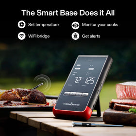 ThermoMaven P2 WiFi setup screen demonstrates unlimited range monitoring.