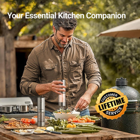 ThermoMaven premium stainless steel body with a sleek midnight finish