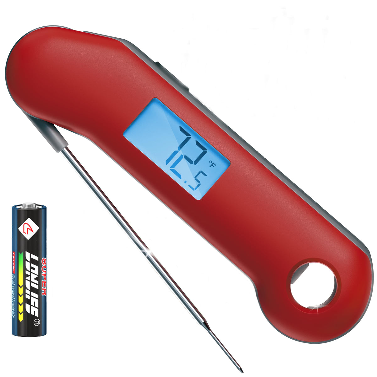 ThermoMaven professional thermometer with 0.5s read for precise grilling.