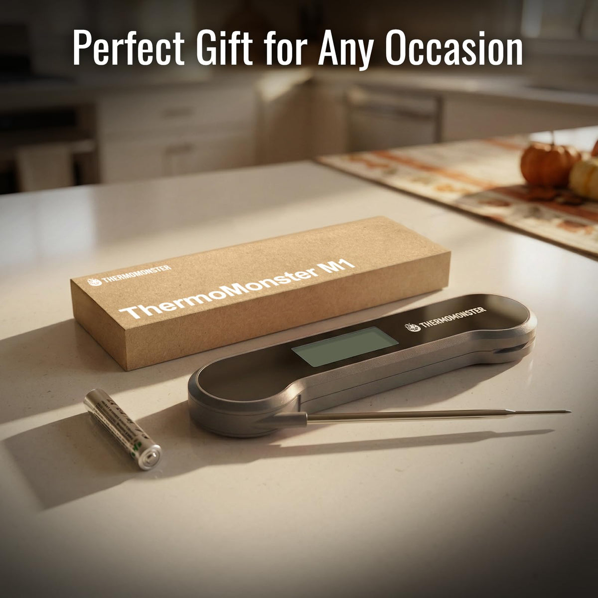 ThermoMonster versatile gadget ideal for oven, grill, and candy tasks.