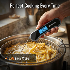 ThermoMonster motion-sensing wake enhances efficiency during use.