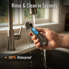 ThermoMonster precision to 0.5°F supports consistent results.