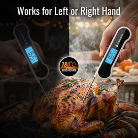 ThermoMonster waterproof body for easy cleanup under water.