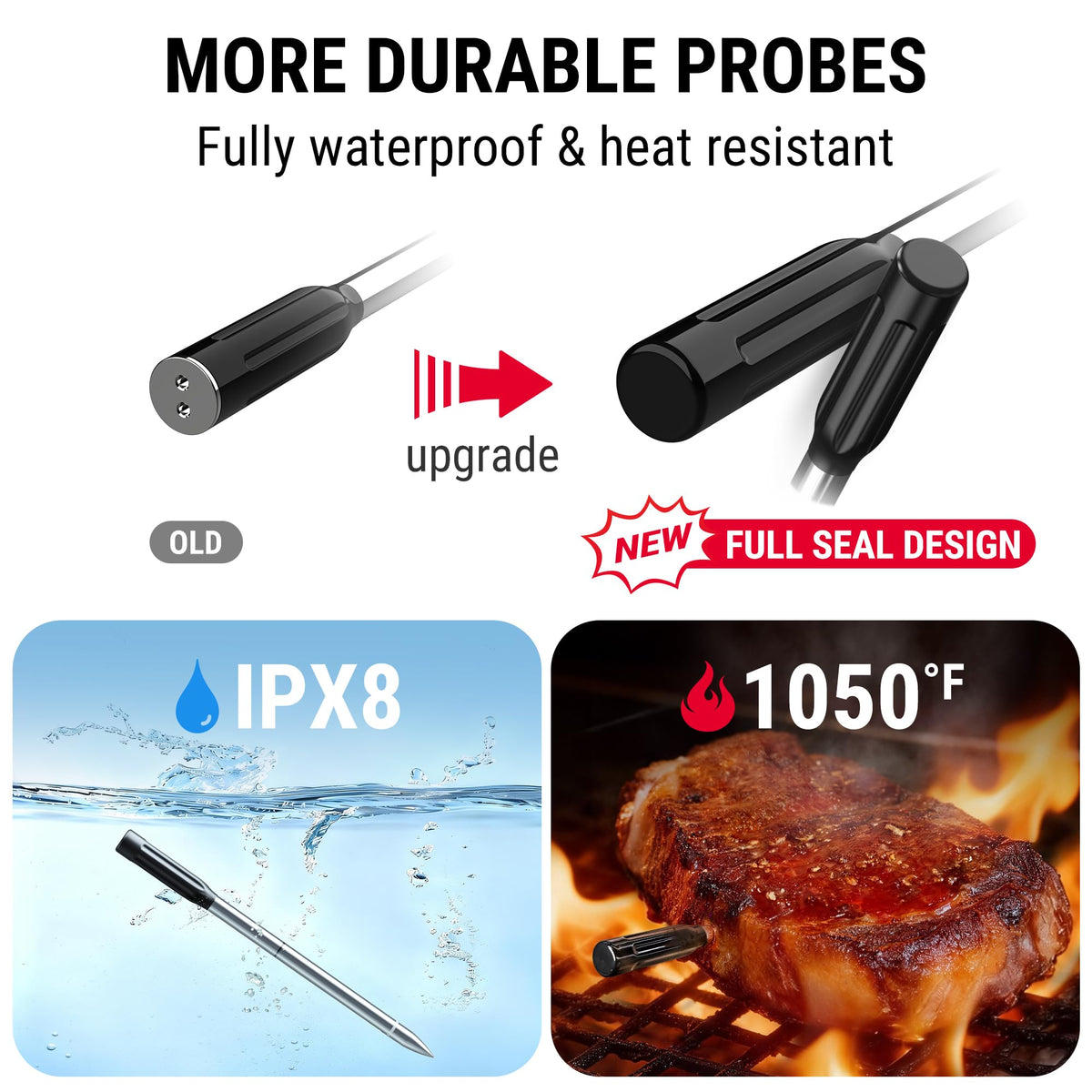 ThermoPro shows 500ft Bluetooth range during backyard grilling