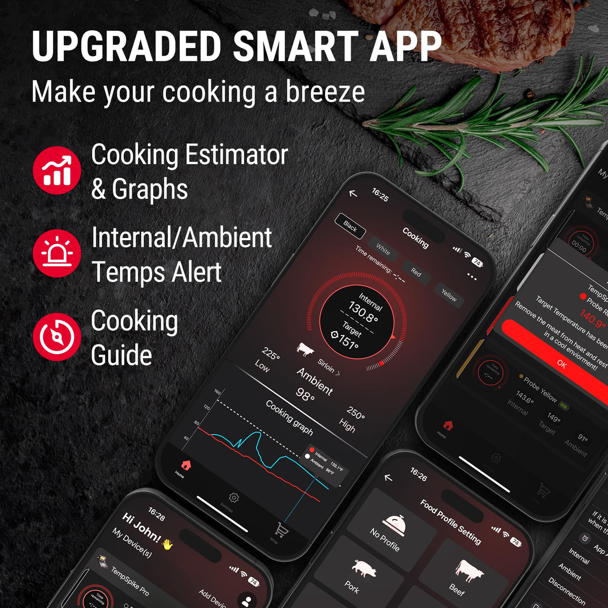 No account needed; Bluetooth paired for quick setup
