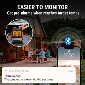 ThermoPro grill and smoker use case demonstrates versatility during cooking sessions.