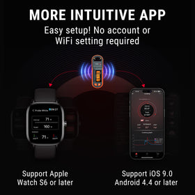 Thermopro TempSpike app alerts customize doneness notifications.