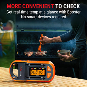IP67-rated ThermoPro TempsSpike Plus probes resist splashes for outdoor use