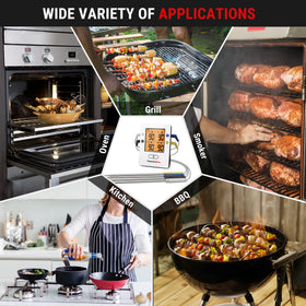 ThermoPro TP25 rechargeable battery keeps grilling sessions going
