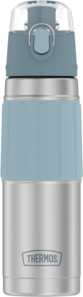Thermos 2465 hydration bottle front view shows long-lasting cold retention.