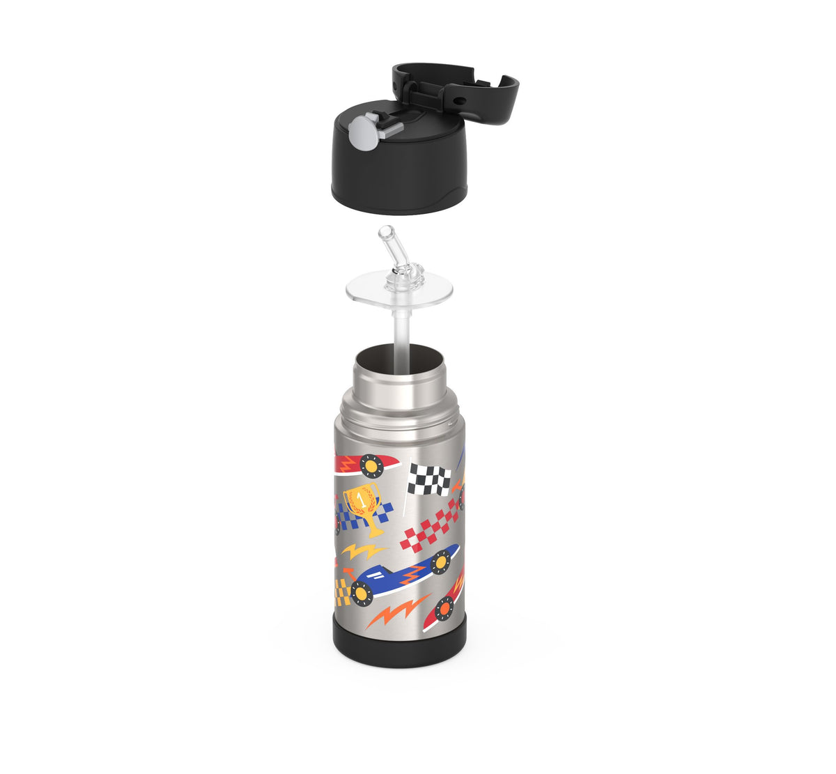 Dishwasher-safe FUNtainer option with recommended hand washing for longevity.