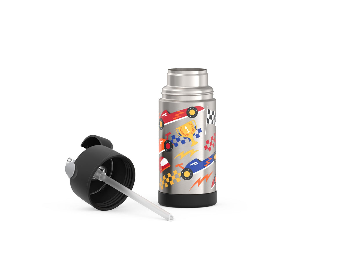 Sturdy stainless steel construction of the THERMOS FUNtainer withstands daily use.