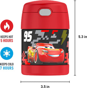 THERMOS FUNTAINER 10oz drops-resistant design for school days.