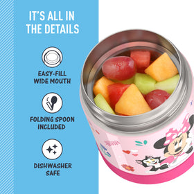 THERMOS FUNTainer 10oz Minnie durable stainless steel body.