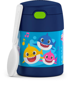 THERMOS FUNtainer 10oz with spoon-in-lid keeps lunch ready and kid-friendly