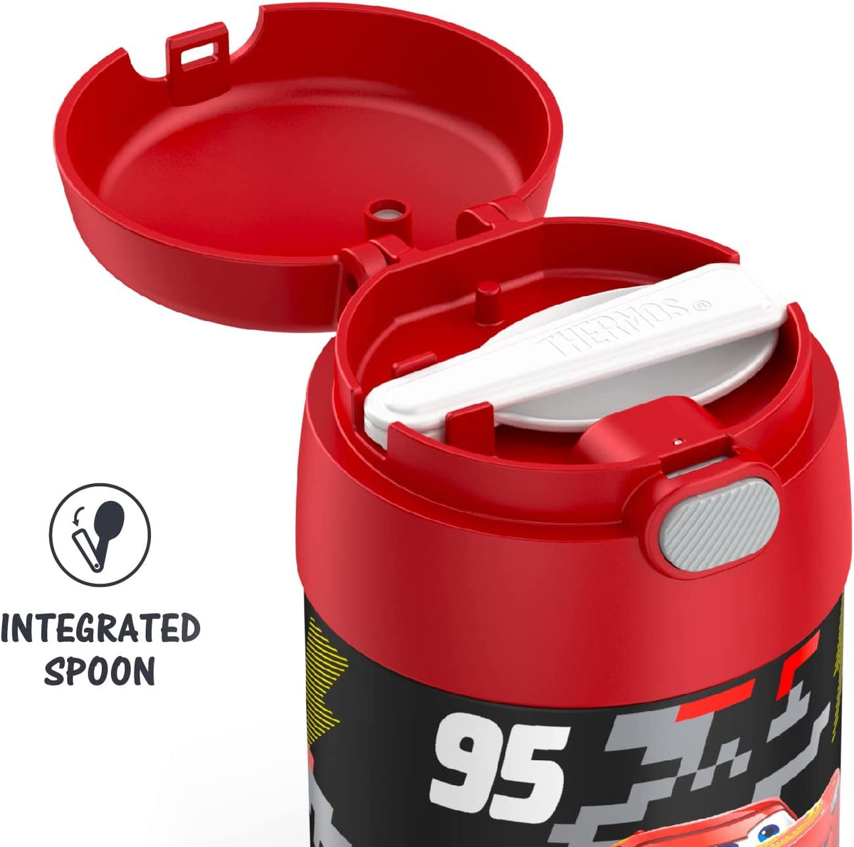 THERMOS FUNTAINER 10oz stainless steel body highlights daily durability.