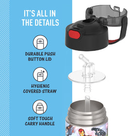 THERMOS FunTAINER durable stainless steel resists drops and daily wear