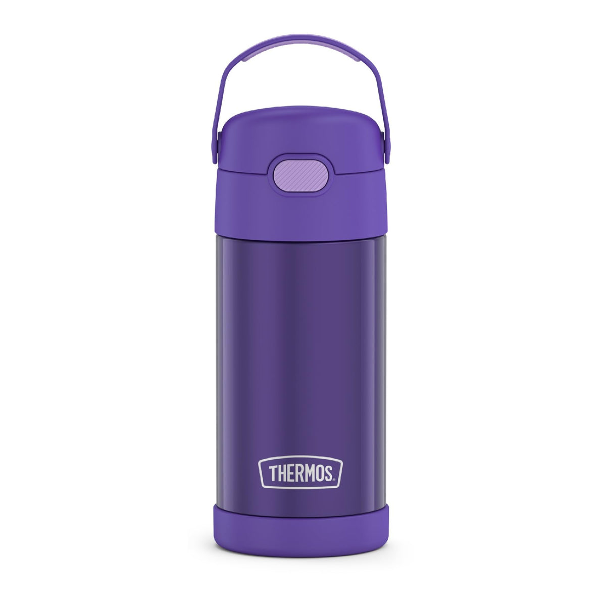 THERMOS FUNtainer 12oz bottle with straw keeps drinks cold for kids