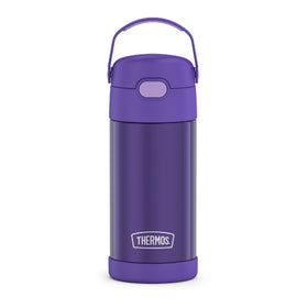THERMOS FUNtainer 12oz bottle with straw keeps drinks cold for kids