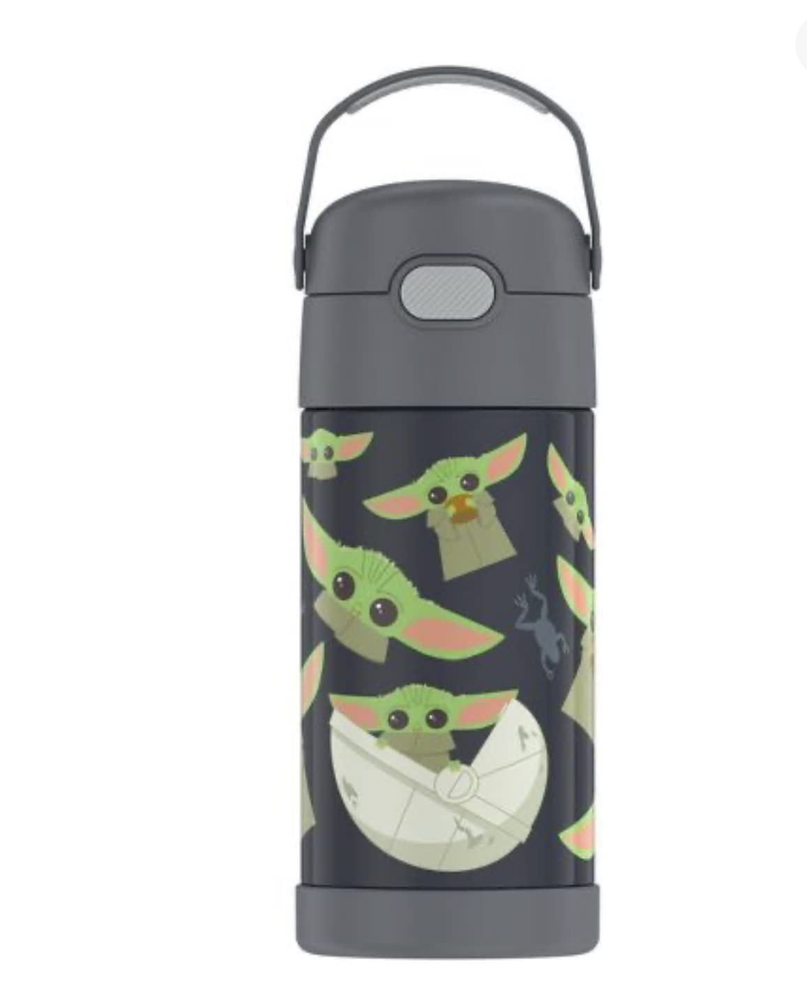 THERMOS FUNTAINER 12oz bottle with straw keeps drinks cold on the go.
