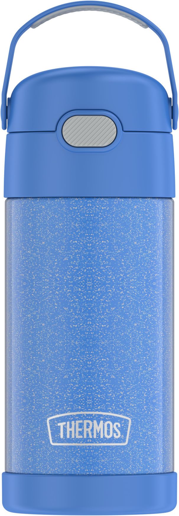 THERMOS FUNTainer 12oz bottle keeps drinks cold for hours, ideal for school