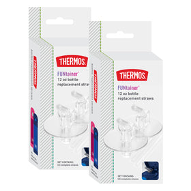 THERMOS FUNtainer 12oz replacement straw assembly for quick bottle refresh