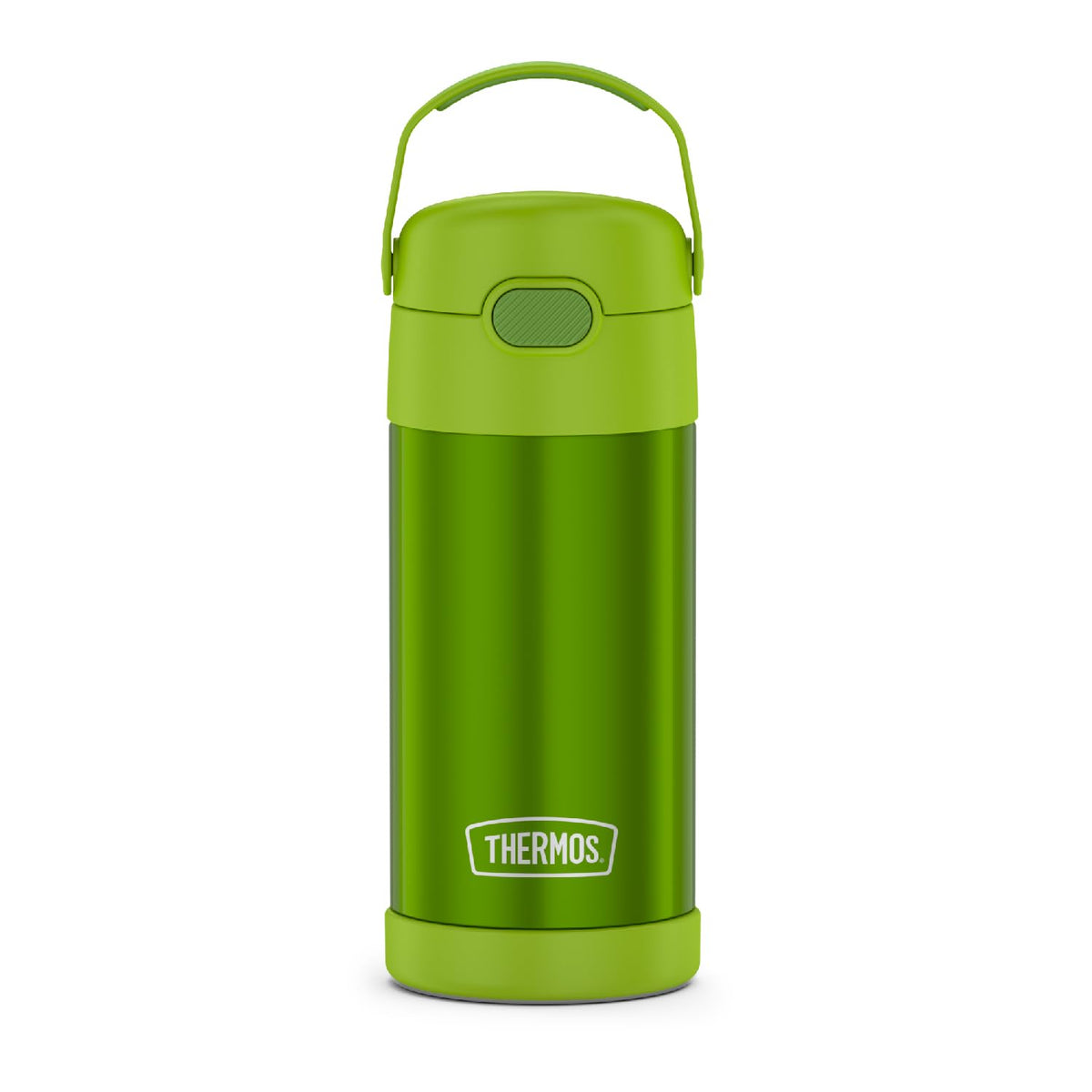 THERMOS FUNtainer 12oz with straw lime: keeps drinks cold for hours at school