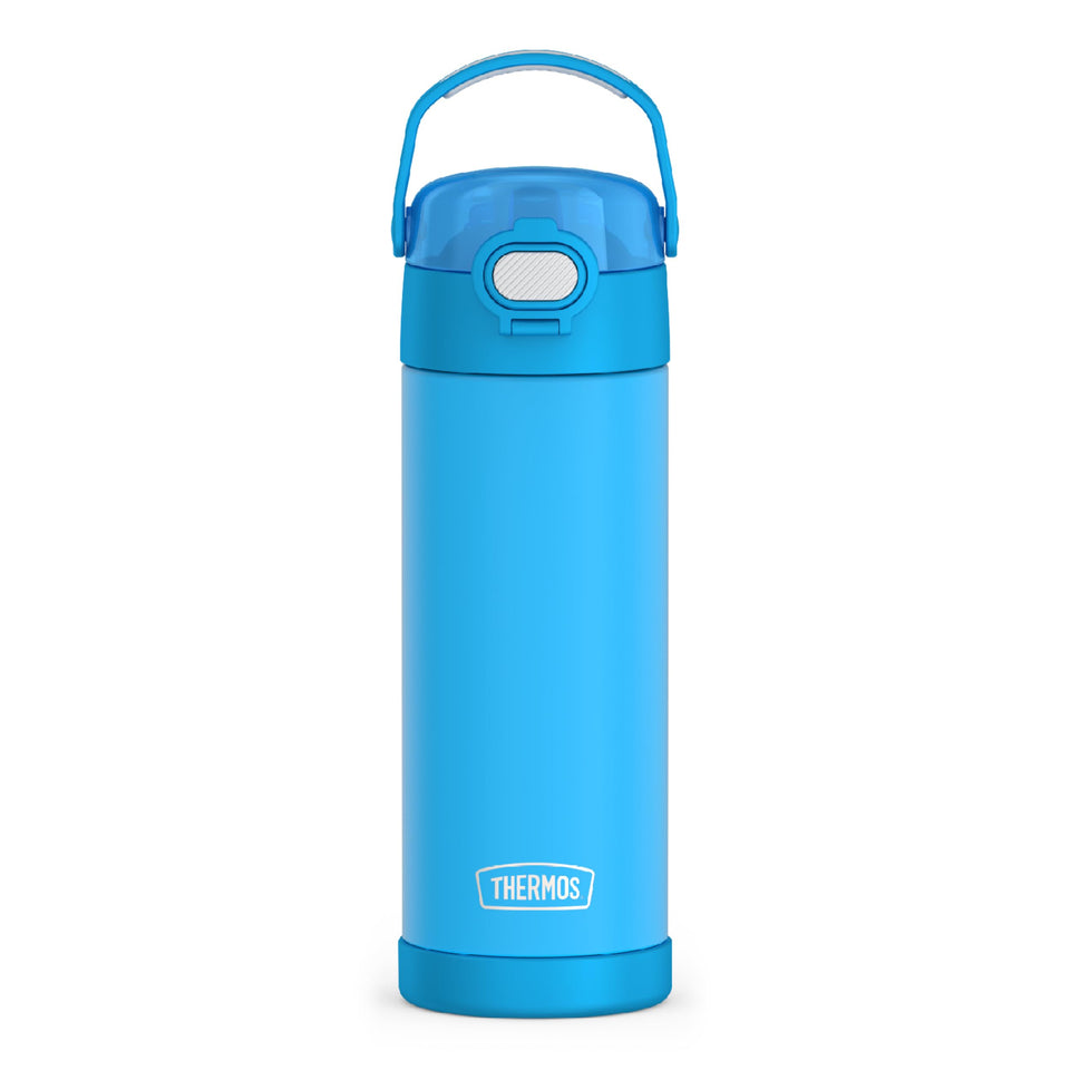 THERMOS FUNTAINER 16oz Electric Blue bottle keeps drinks cold on the go