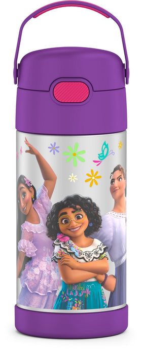 THERMOS FUNTAINER 12oz stainless bottle keeps drinks cold for school days