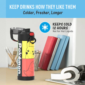 THERMOS Funtainer in colorful pattern may boost hydration appeal for kids.